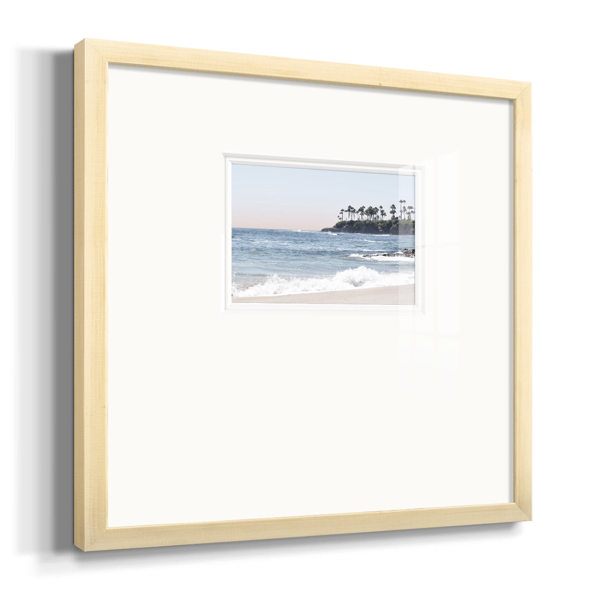 Distant PalmsPremium Framed Print