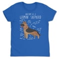thumbnail image 2 of German Shepherd Anatomy T-Shirt, Funny German Shepherd Dog Graphic Tee, Cute Shepherd Lover Gift Shirt for Men Women, Shepherd Mom Dad, 2 of 4