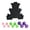 3+5+8 pound+ black plastic dumbbell rack, variant on Neoprene Coated Hex Dumbbell Set – Anti-Slip Handle, Non-Roll Design, Cast Iron Core – 3/5/8 lb Pairs – Colorful Free Weights for Women, Beginners, Home Gym Strength Training