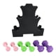 thumbnail image 1 of Juego de Mancuernas de Neopreno – Coloridas – Para Gimnasio en Casa – Incluye Funda de Almacenamiento – Pesas para Ejercicio – Incluye pares de 3, 5 y 8 lb – Rack negro, 1 of 7