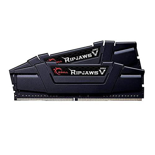 g.skill ripjaws v series 16gb (2 x 8gb) 288-pin sdram pc4-25600 ddr4 3200 cl16-18-18-38 1.35v dual channel desktop memory model f4-3200c16d-16gvkb