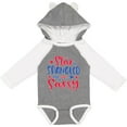 thumbnail image 3 of Inktastic 4th of July Star Spangled and Sassy with Arrow and Stars Boys or Girls Long Sleeve Baby Bodysuit, 3 of 5
