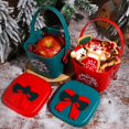 thumbnail image 4 of Caja de manzana de Navidad, embalaje de regalo de fruta, muñeco de nieve, novedad, 4 of 4