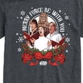 thumbnail image 3 of Star Wars - Merry Force Be With You - Men's Short Sleeve Graphic T-Shirt, 3 of 5