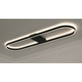 thumbnail image 3 of GLOL4812L30D1SN AFX Glo - 40W 1 LED Semi-Flush Mount In Contemporary Style-2.5 Inches Tall and 12 Inches Wide-Satin Nickel Finish, 3 of 4