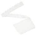thumbnail image 4 of Shisuyan Wide Stretchy Lace White Nylon Thread 1 Set 0.98in Width 394in Length, 4 of 9