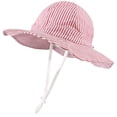 thumbnail image 2 of Quealent Kids Sun Hat with UV Protection Beach Bucket for Boys Girls Wide Brim Cap for Summer Outdoor 4-8 Years, 2 of 8
