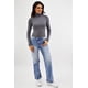 thumbnail image 5 of Blusa cuello de tortuga /Juvenil, 0055 (Gris) gris M, 5 of 5