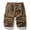 (Fashion 21)Brown, variant on Aimik Cargo Shorts for Men Multi Pocket Plus Size Mens Shorts with Inner Lining Summer Cotton Breathable Shorts for Daily