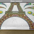thumbnail image 6 of Ambesonne Psychedelic Place Mats Set of 4, Eiffel Fireworks, Standard Size, Multicolor, 6 of 6
