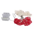 thumbnail image 1 of Heart String Lights, Multipurpose 6.5ft Vintage Rattan Twinkle Lights Portable Romantic Beautiful 14 Lamps  for Valentines Day, 1 of 7