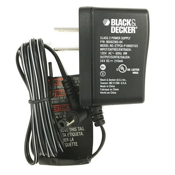 Black and Decker CHV1210/ CHV1510 OEM Replacement Charger # 90592365