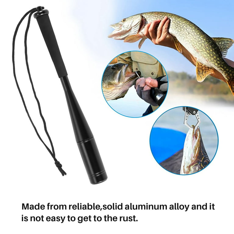 Portable Aluminum Alloy Fish Hammer Metal Fishing Bat With Heavy