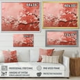thumbnail image 4 of Designart "Cherry Blossom Tree in Pink and White IV" Floral Framed Wall Art - Traditional Pink Cherry Entryway Framed Wall Art, 4 of 6