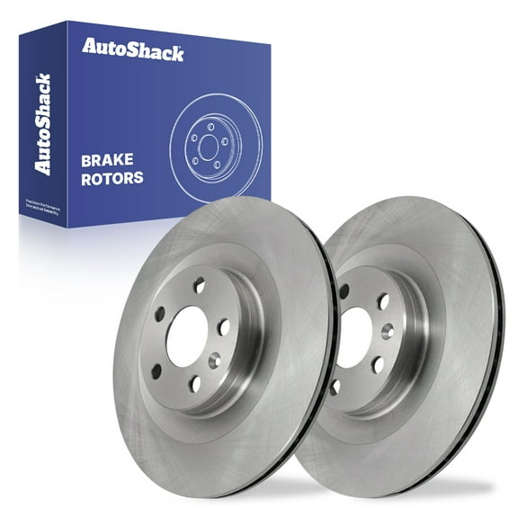 AutoShack 12.6" (320 mm) Rear Vented Brake Rotors | Replacement for 2016-2025 Volvo XC90 2018-2025 Volvo XC60 | 2-PC Set