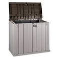 thumbnail image 1 of Toomax Stora Way All Weather Outdoor XL 5' x 3' Storage Shed Cabinet, Taupe, 1 of 10