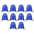 thumbnail image 1 of Bolsa de Poliéster con Cordón para Deportes, Maratón, Bolsa de Almacenamiento con Cordón, Bolsa con Cordón, Azul Real, 1 of 5