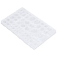 thumbnail image 4 of DIY Silicone Molds, Silicone Molds Semicircle DIY Production Silicone Reusable Bouncy  For Fondant Cake  For Embossing Shape, 4 of 8