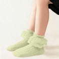 thumbnail image 4 of Niños No Show Calcetines Niñas Color Sólido Medio Tubo Princesa Calcetines, Calcetines Deportivos Cómodos Sueltos para Estudiantes, 4 of 7