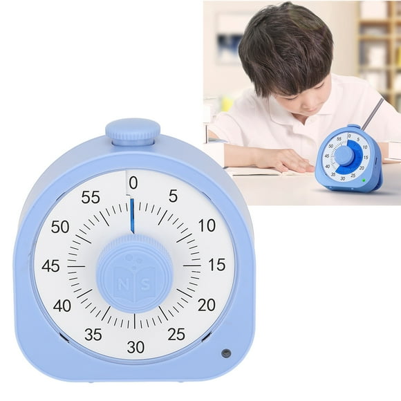 Minute Visual Timer for Kids and Adults, Visual Countdown Timer for Classroom Office Kitchen, Kids Pomodoro Timer with 2 Reminder Modes and Focusing Mod , Classroom Timer