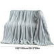 thumbnail image 3 of Manta Ligera, Acogedora y Cálida a Cuadros | 100 X 150 Cm, Suave Franela Polar | Manta para Sofá Cama para Mujer, Ideal para Todas Las Estaciones | Opciones En Beige, Verde, Gris y Rosa, 3 of 6