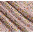 thumbnail image 3 of Soimoi Cotton Voile Fabric Coral,Strafish & Sea Horse Ocean Decor Fabric Printed Yard 42 Inch Wide, 3 of 7