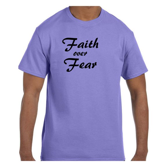 Christian Religous Tshirt Faith over Fear