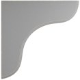 thumbnail image 3 of 1 3/4"W x 10 1/2"D x 10 1/2"H Eaton Wood Vintage Decor Bracket, Pebble Grey, 3 of 6