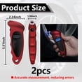 thumbnail image 2 of Yazoeia 2 Pcs Manomètre Numérique de Pression des Pneus, 150 PSI 4 Réglages pour Auto Camion Bicyclette, Outil Précis de Pression des Pneus avec Écran LCD Rétroéclairé et Prise Antidérapante, Accessoires Universels pour Voiture pour la Pression CJC912-115900, 2 of 6