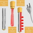 thumbnail image 3 of FAMKIT 2000W Immersion Water Heater, Portable Submersible Water Heater with Timed Auto Power Off, Electric Bucket Heater w/Digital Thermometer & 304 SS Guard, for Bathtub, Pool, Camping,﻿ Yellow, 3 of 7