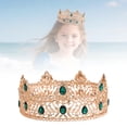 thumbnail image 1 of Bandeau Doré pour Femmes Filles Enfants Fête Mariage Bal Accessoires Strass Mode Bijoux Cheveux, 1 of 3