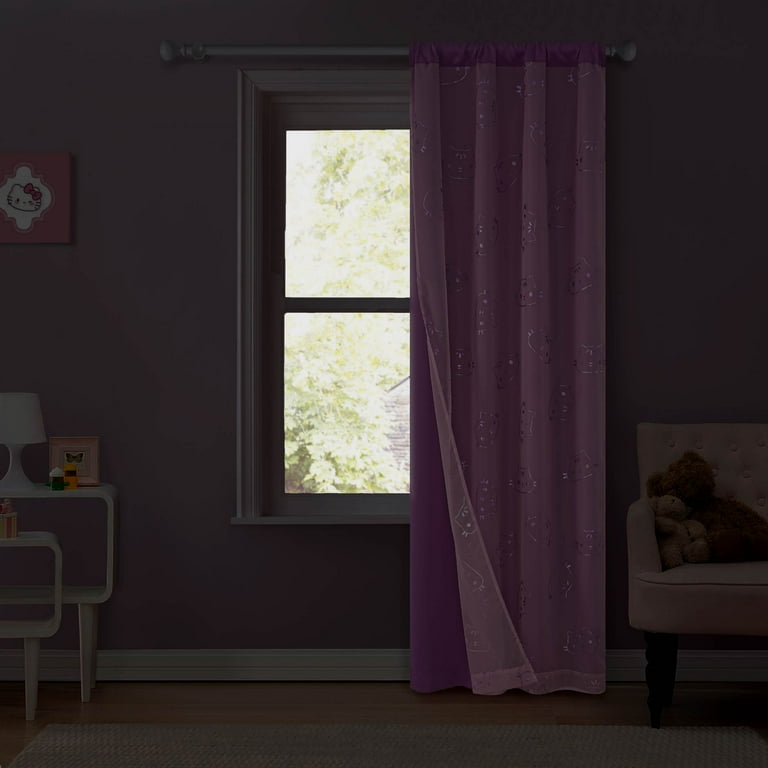 DreamWorks Gabby's Dollhouse Blackout Curtain Panel, 84" photo 2