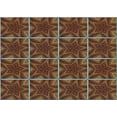 thumbnail image 1 of Ahgly Company Machine Washable Indoor Rectangle Transitional Saffron Red Area Rugs, 2' x 5', 1 of 7