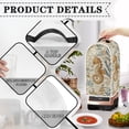 thumbnail image 4 of HELLHERO Seahorse Ocean Plants Kitchen Blender Dust Cover Cover Protection with Univesal Not Easy to Fade Thanksgiving, 4 of 6