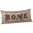 thumbnail image 2 of Vintage Farmhouse Body Pillow Covers 20"x54", Retro Home Text Country Star Wooden Soft Brushed Microfiber Breathable Throw Pillow Covers, Pillowcase with Zipper for Couch Sofa Bedroom Living Room, 2 of 9
