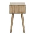 thumbnail image 3 of SAFAVIEH Lyle 1 Drawer Casual Glam Accent Table, Desert Brown, 3 of 9