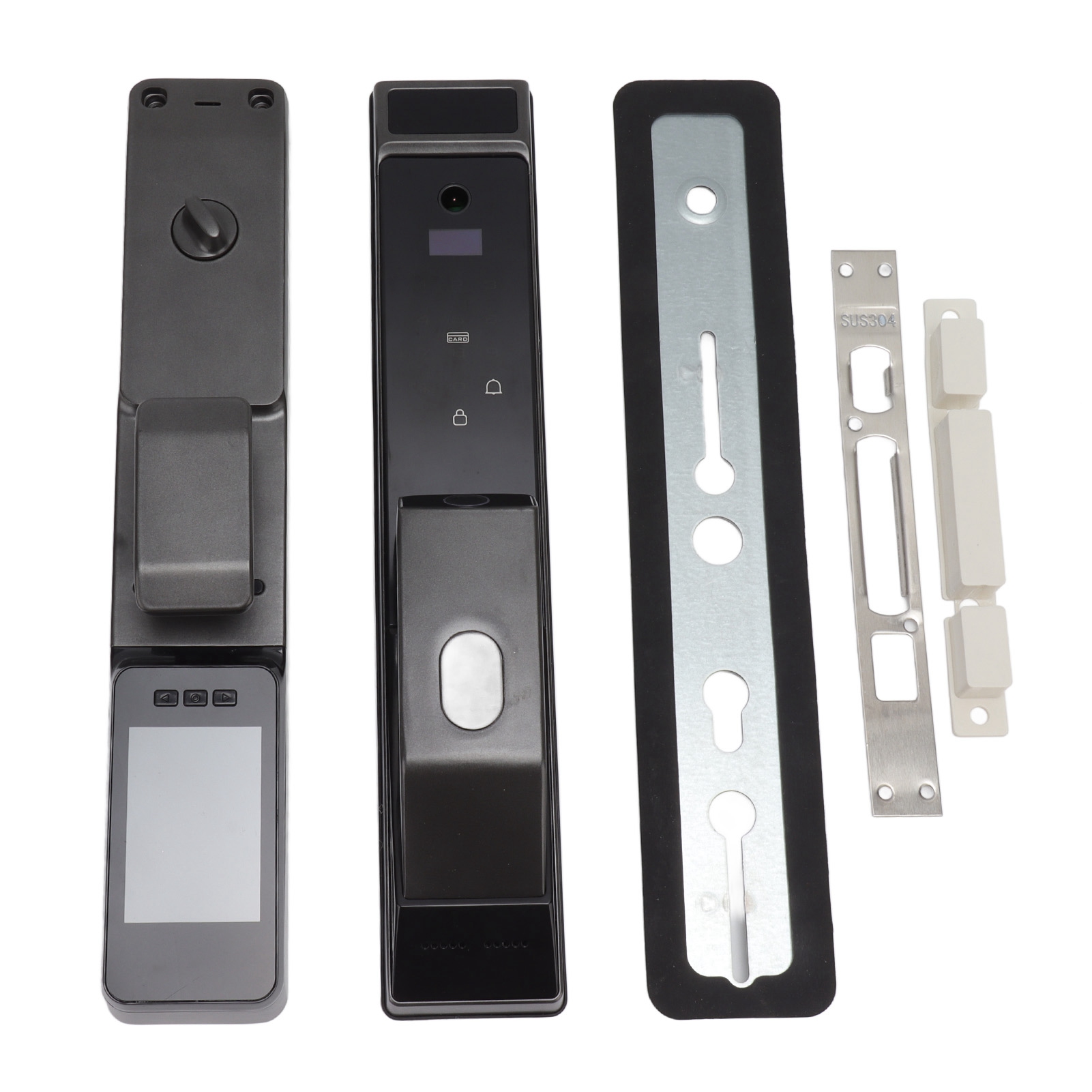 Diydeg WiFi Smart Deadbolt, in Fingerprint Keyless Entry Door Locks with 3D Face Recognition, Biometric Lock Keypad, Digital Electronic Auto for H - 4