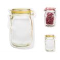 thumbnail image 4 of 3 Pcs/4 Pcs Sac de Rangement Alimentaire Transparent en Forme de Bouteille, Sac de Rangement Alimentaire en Forme de Biscuits, Organisateur de Cuisine pour Collations au Chocolat, 4 of 9