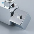 thumbnail image 4 of KERISTY 1 Pair Square Shower Temperature Control Handle Knob Chrome Thermostatic Handle, 4 of 9