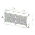 thumbnail image 3 of Sona 60" Industrial TV Stand with Adjustable Shelves in Dark Walnut, 3 of 4
