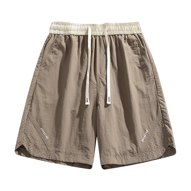 pstuiky Pantalones cortos para hombre, Pantalones cortos deportivos informales y transpirables para exteriores de uso diario para hombre Pantalones cortos para correr para hombre