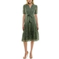 thumbnail image 2 of Nanette Lepore Women's Puff Sleeve Lace Midi Dress, Sizes XS-XXXL, 2 of 8