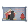 thumbnail image 1 of Carolines Treasures BB2780PW1216 Dog House Collection Black Russian Terrier Coussin Décoratif en Toile, 1 of 3