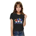 thumbnail image 5 of Jinhomg Holiday Shirts for Kids America Flag Graphic Patriotic Tees 4th of July Short Sleeve Crew Neck Tops 2025 Boys Girls Parade Street T-Shirts Black 3 Years, 5 of 9