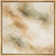 thumbnail image 5 of Framed Canvas Print Neutral Abstract Wall Art Modern Minimalist Decorative for Living Room Bedroom - 24"x24" NATURAL, 5 of 8