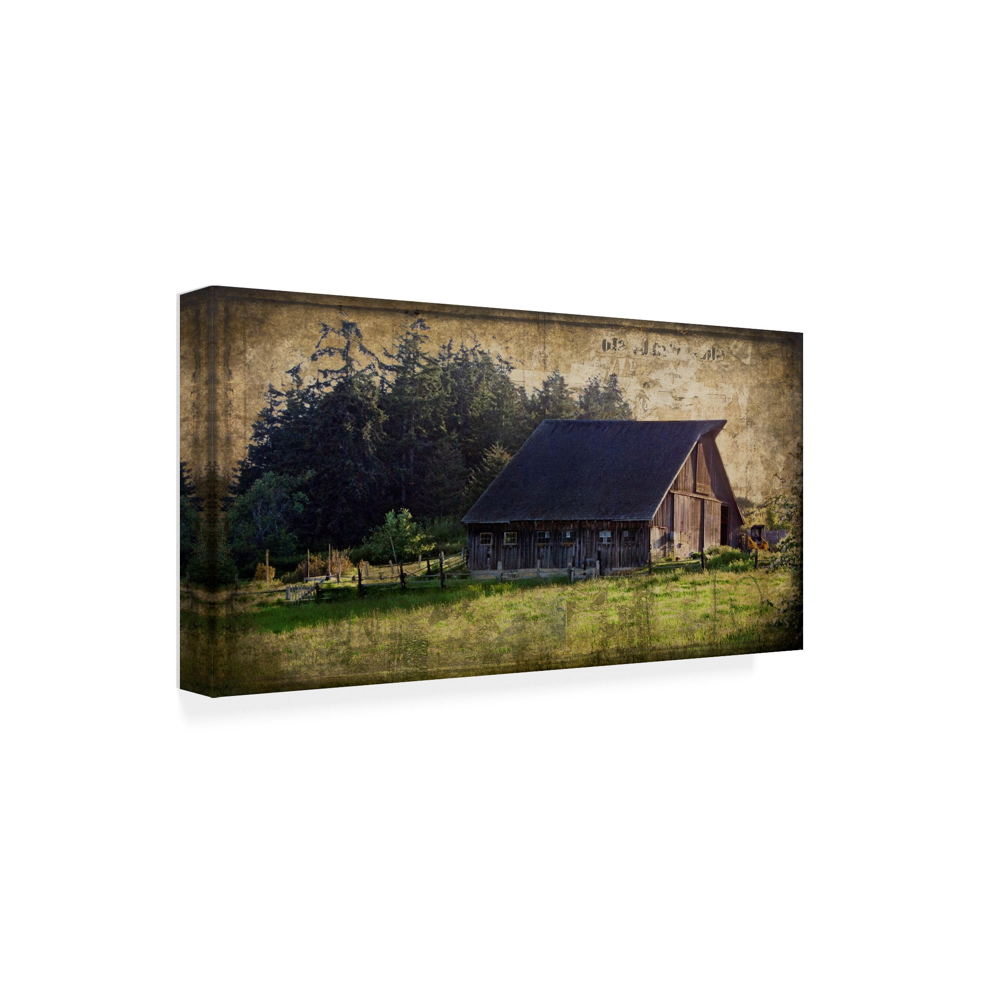 Trademark Fine Art 'Widbys Barn II' Canvas Art by Rachel Perry