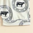 thumbnail image 5 of Toddler Boys Girls Short Sleeve Cartoon Printed T Shirt Tops Shorts Outfits Toddler Suspenders Outfit Boy Boys Four Piece Jacket Set Baby Boy Clothes Cotton Baby Boy Bundles Set Summer Jackets Babies, 5 of 7