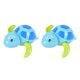 thumbnail image 4 of Ounissouiy Linda tortuga Animal de dibujos animados, juguete de agua clásico para bebé, tortuga de natación infantil, cadena enrollada, Type2 NO2, 4 of 6