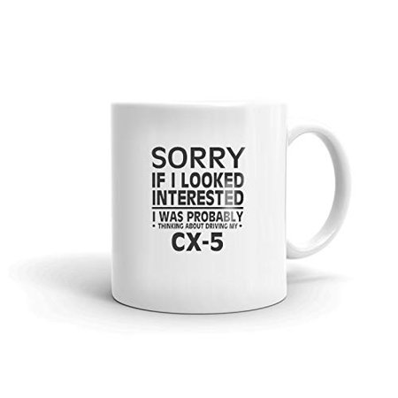 

Thinking about My CX-5 Coffee Tea Ceramic Mug Office Work Cup Gift 11oz