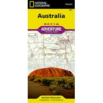 National Geographic Adventure Map Australia Map, Book 3501, (Paperback)